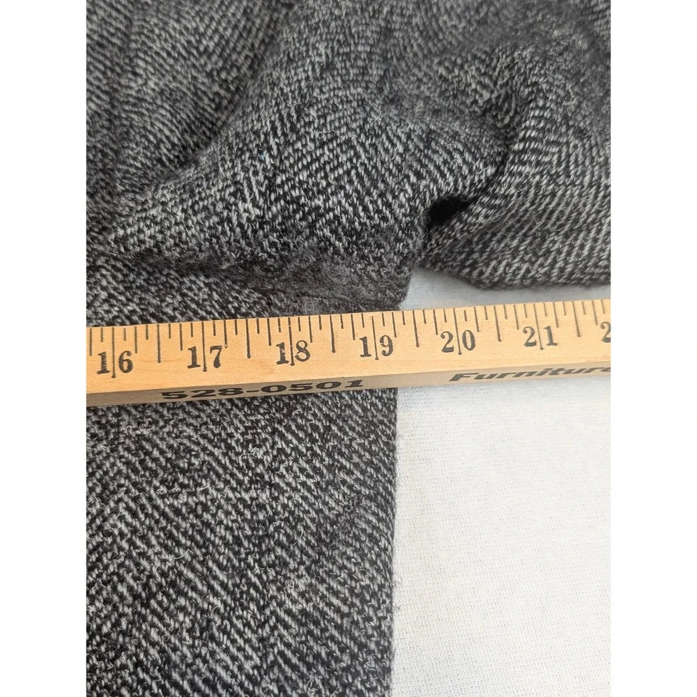 VTG San Remo Barneys NY Mens Grey Herringbone Wool Blazer Sport Coat Italy 40L